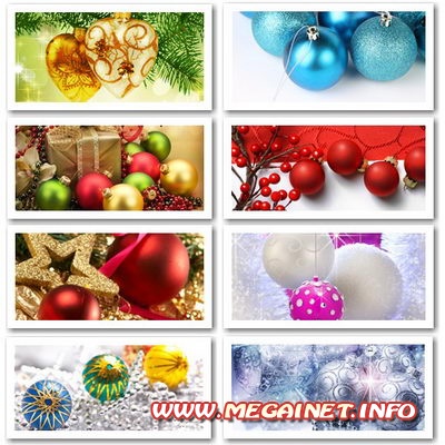 Новогодние HD обои - Christmas Balls